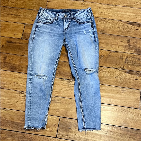 Silver Jeans Denim - Silver Jeans suki mid Ankle skinny jeans